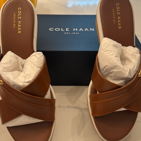 Cole Haan wedge sandle. - Picture 3 of 3